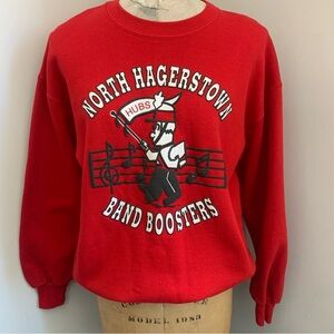 Vintage North Hagerstown Band Boosters Jerzees Men Sweatshirt L Super Sweats USA
